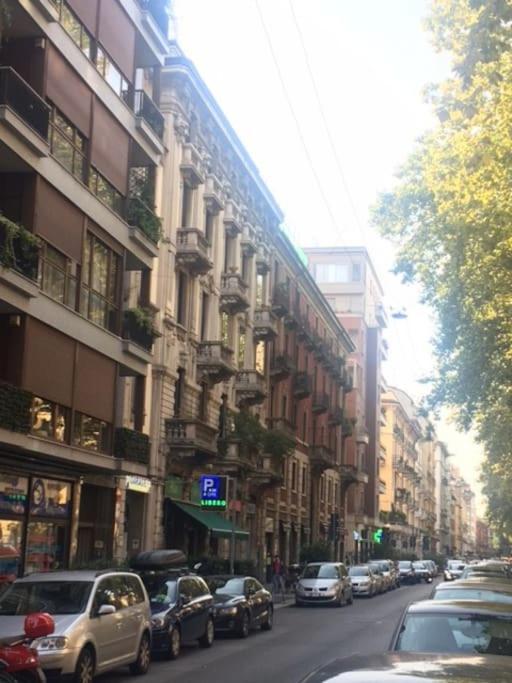 Apartment With Terrace In Central Milánó Kültér fotó